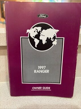 Ford 1997 Ranger Owner Guide - Purple and Gray